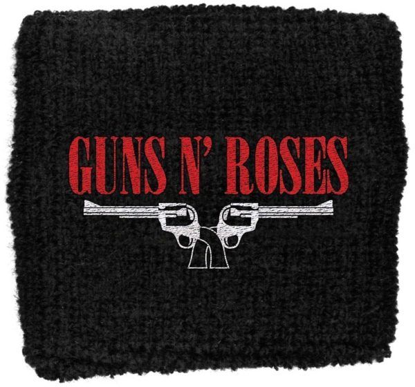 Guns N Roses ‘Pistols’ Embroidered Wristband - Babashope - 2