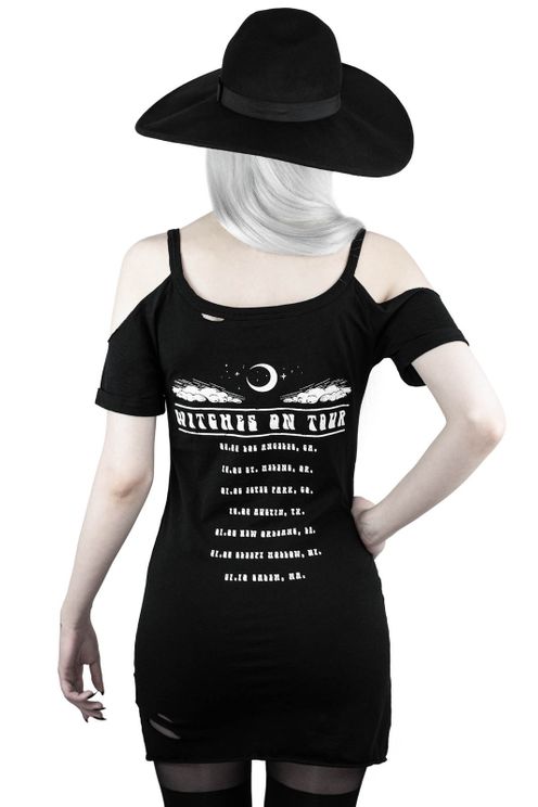 Witches on tour distressed top - Babashope - 4