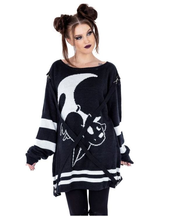 Moon cats jumper trui - Babashope - 5