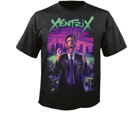 Xentrix Facemelt T-shirt Blk - Babashope - 2