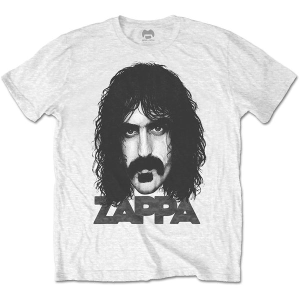 Frank Zappa Big face T-shirt (white) - Babashope - 2