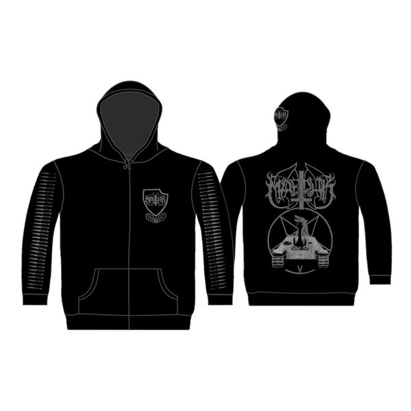 Marduk Panzer crest  Zip Hooded sweater - Babashope - 2