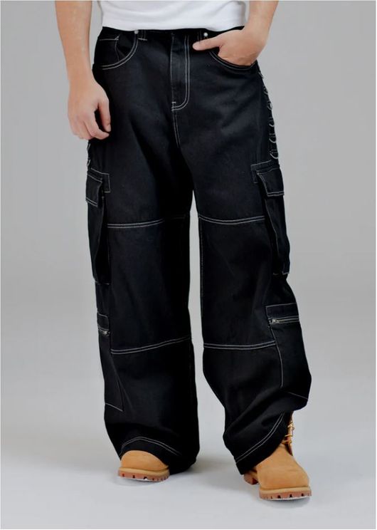Monaghan Utility Jeans - Rinse (zwart) - Babashope - 7
